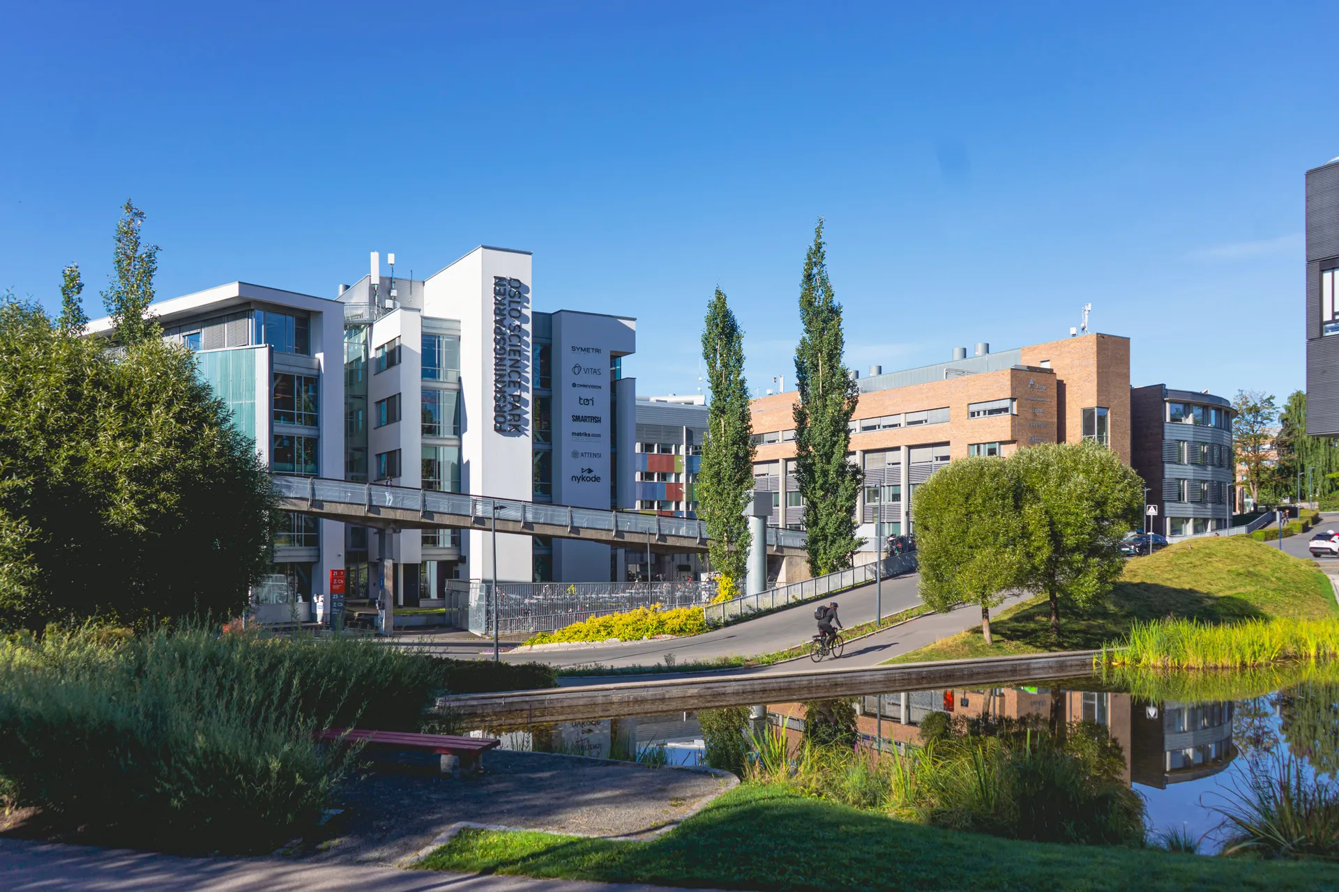 Forskningsparken (Oslo Science Park), Gaustadalléen 21, Oslo. Foto: Oslo Science Park